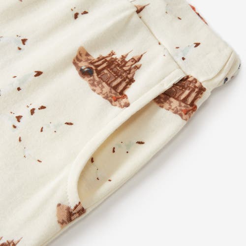 Milkbarn Organic Cotton Jogger In White