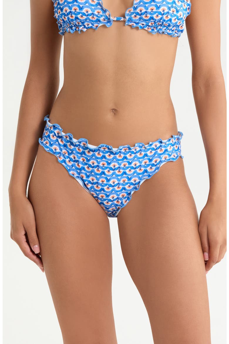 Merrow Devin Hipster Bikini Bottoms, Main, color, BLUE MULTI