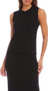 Karen Kane Rib Sweater Tank