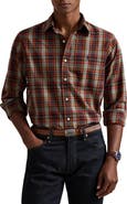 Polo Ralph Lauren Classic Fit Plaid Performance Oxford Button-Down Shirt
