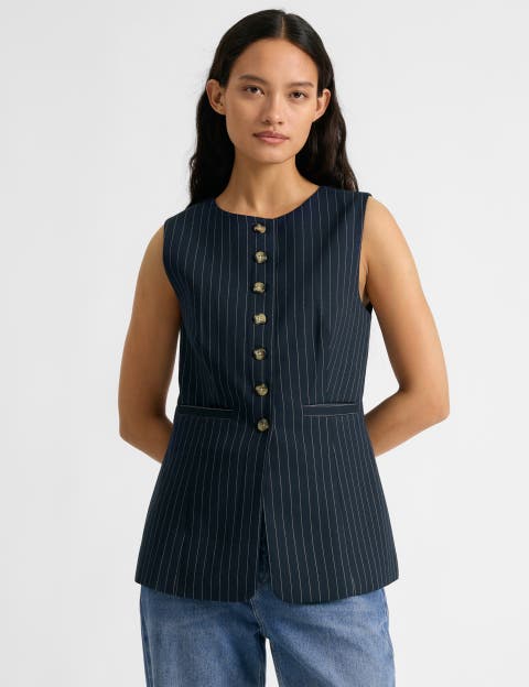 Pinstripe Waistcoat