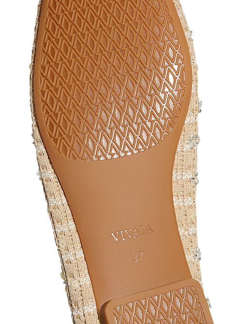 Vivaia Square-toe V-cut Flats In Brown