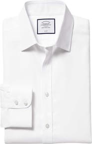Charles Tyrwhitt Non-Iron Royal Oxford Slim Fit Shirt Double Cuff