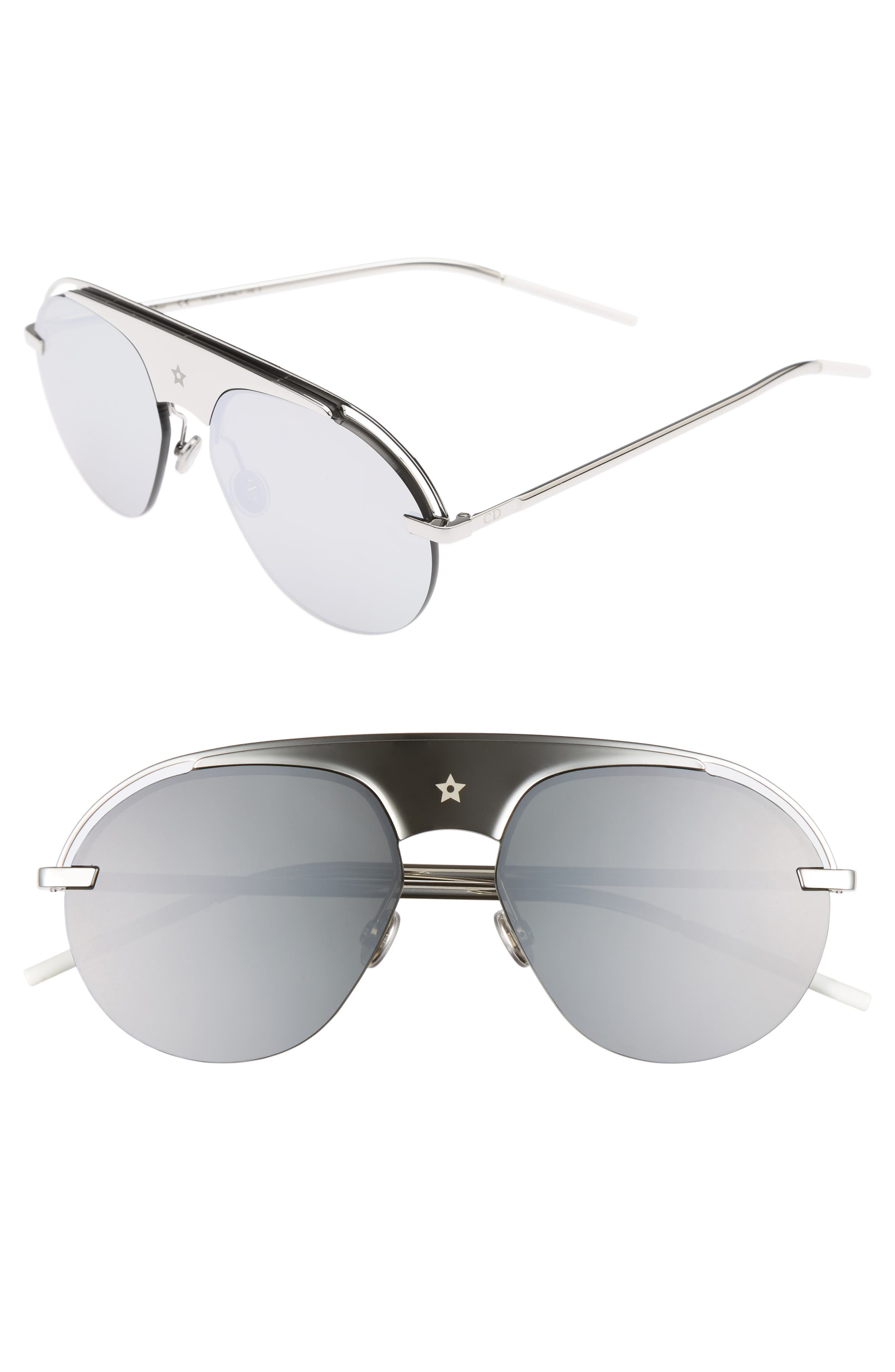 Evolution 2 60mm Aviator Sunglasses