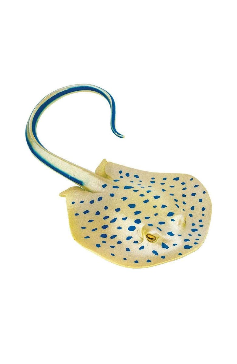 Safari Ltd. Blue Spotted Ray Toy, Main, color, NO COLOR
