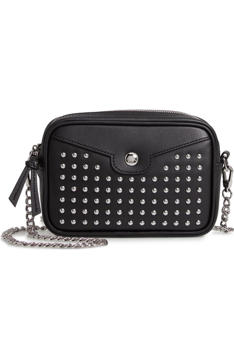 Longchamp Rock Chain Crossbody Bag, Main, color,