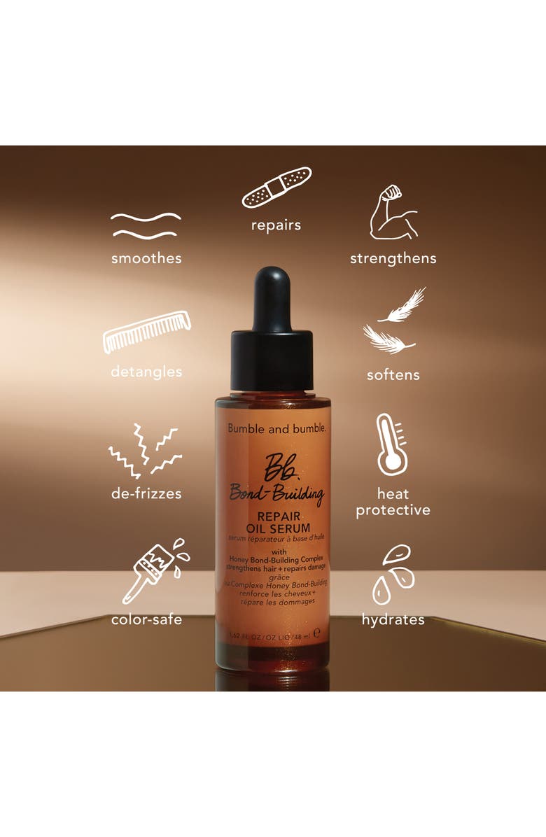 Bumble and bumble. Bond-Building Repair Hair Oil Serum, Alternate, color, 