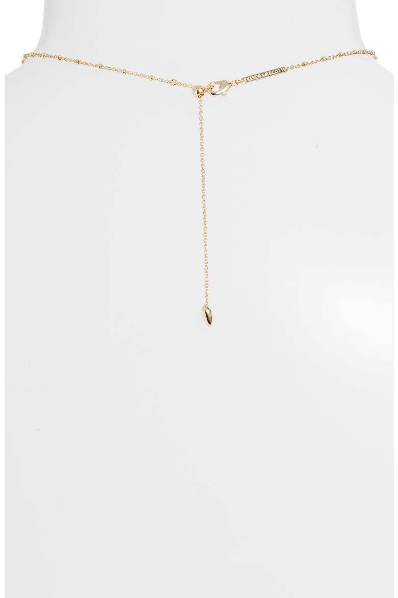 Elisa Satellite Pendant Necklace, Alternate, color, GOLD BLACK DRUSY