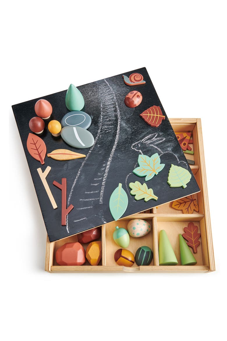 My Forest Floor Wooden Playset, Alternate, color, MULTI