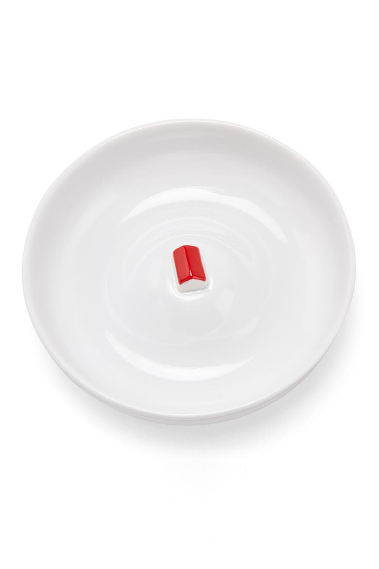 Design Store La Maison Inondee Ceramic Dish, Main, color, WHITE