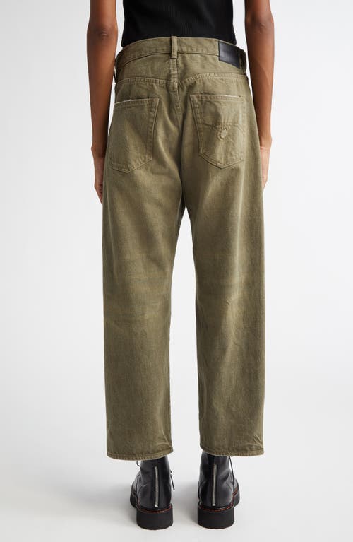 R13 R13 DISTRESSED X-BOYFRIEND ANKLE JEANS