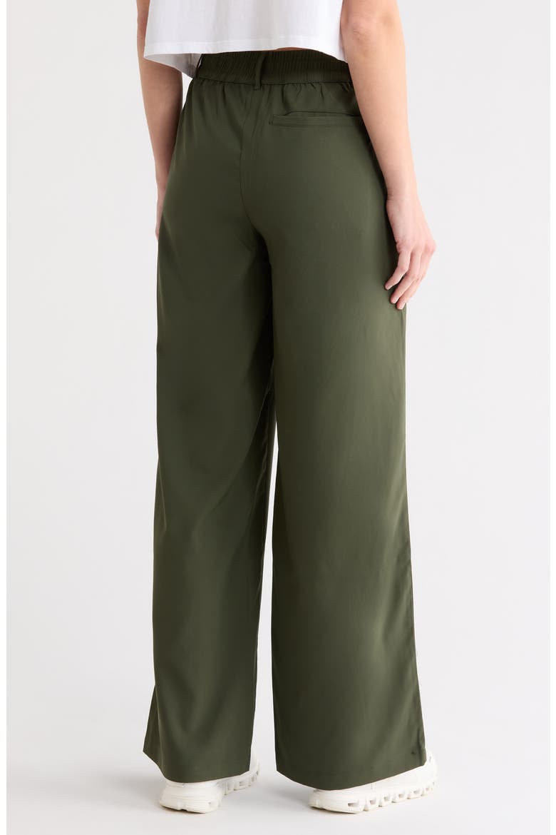 Belmont Wide Leg Pants, Alternate, color, DUFFEL BAG