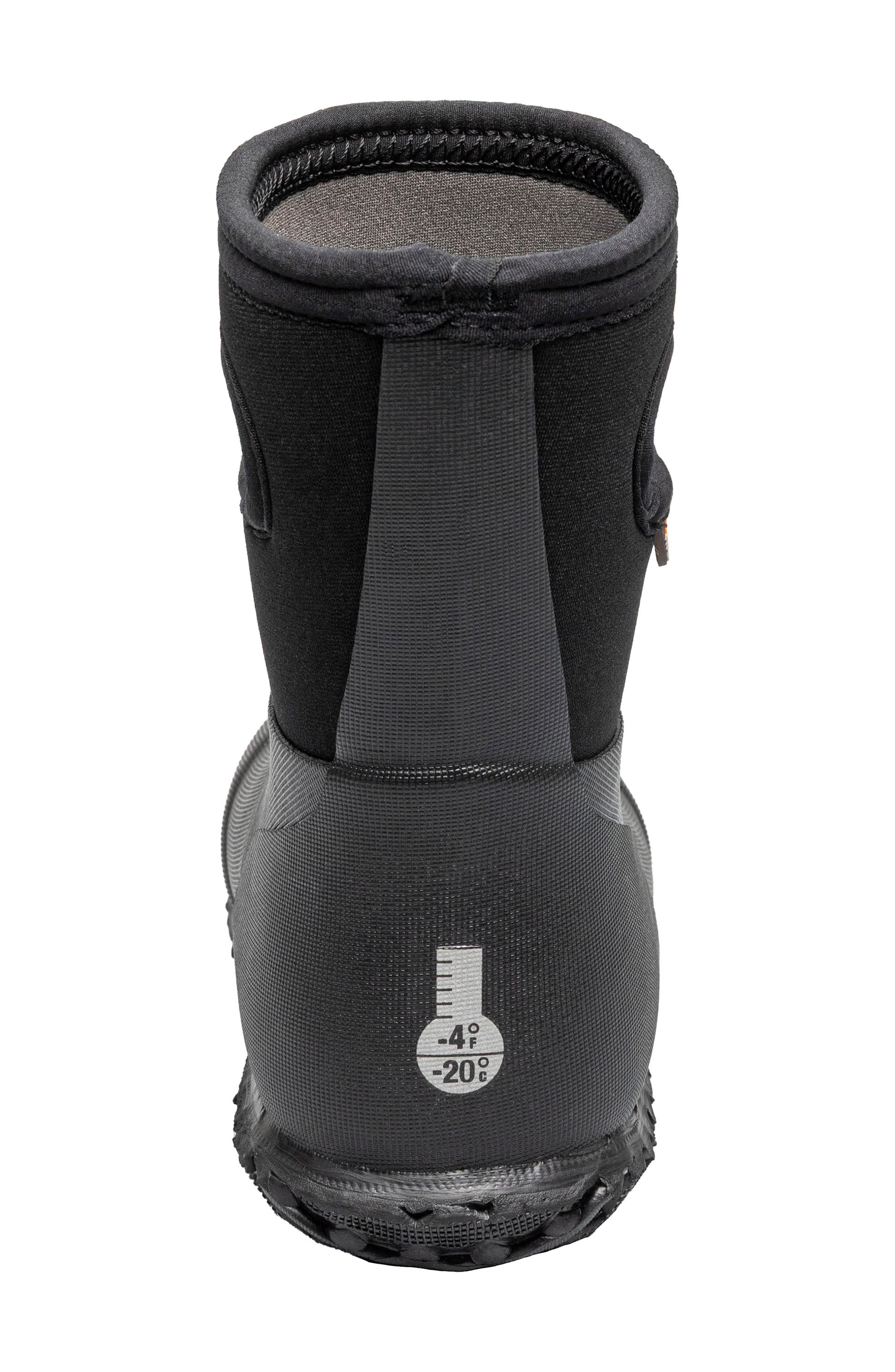 Bogs Kids' Roamer Waterproof Boot, Alternate, color, Black