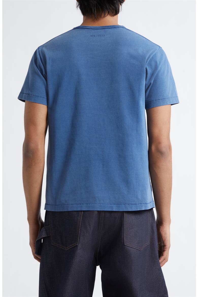 Peeking Frog Graphic T-Shirt, Alternate, color, MID BLUE