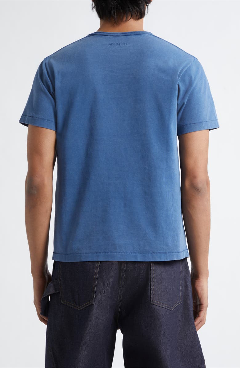 JW Anderson Peeking Frog Graphic T-Shirt, Alternate, color, Mid Blue