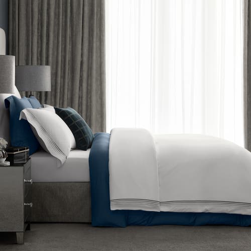 Togas Linari Duvet Cover In White