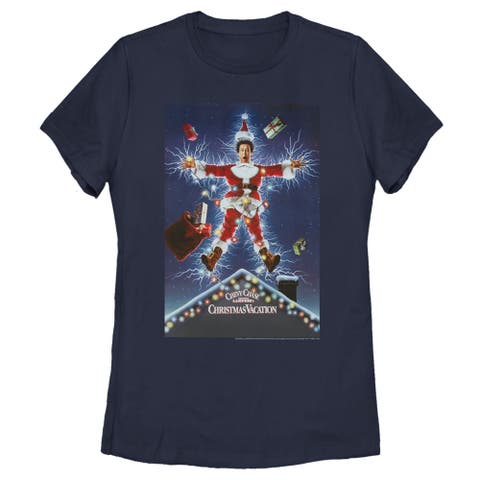 Women's National Lampoon's Christmas Vacation Electrified Poster  Graphic T-Shirt