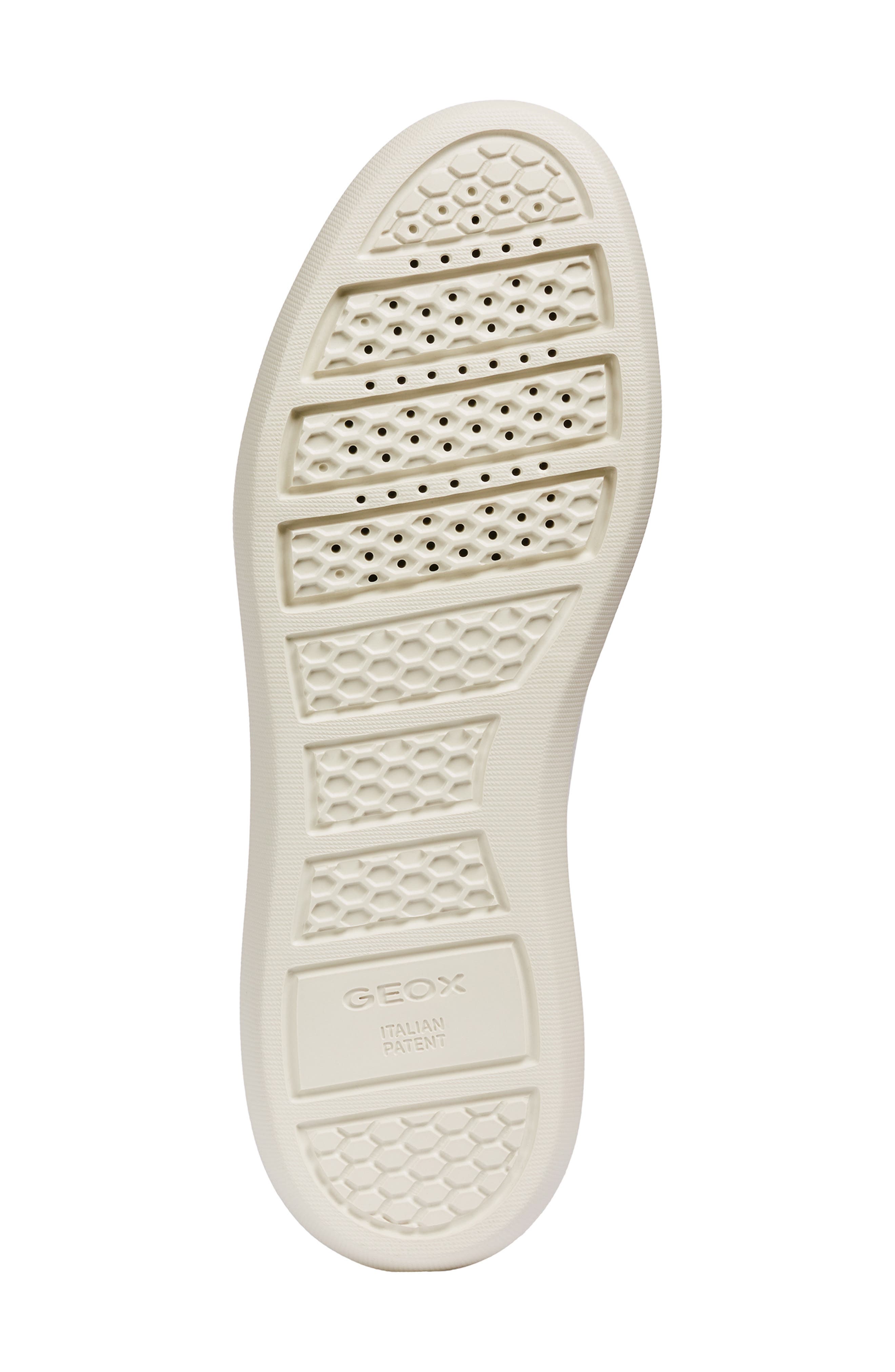 Rubidia Wedge Sneaker, Alternate, color, WHITE NUBUCK LEATHER