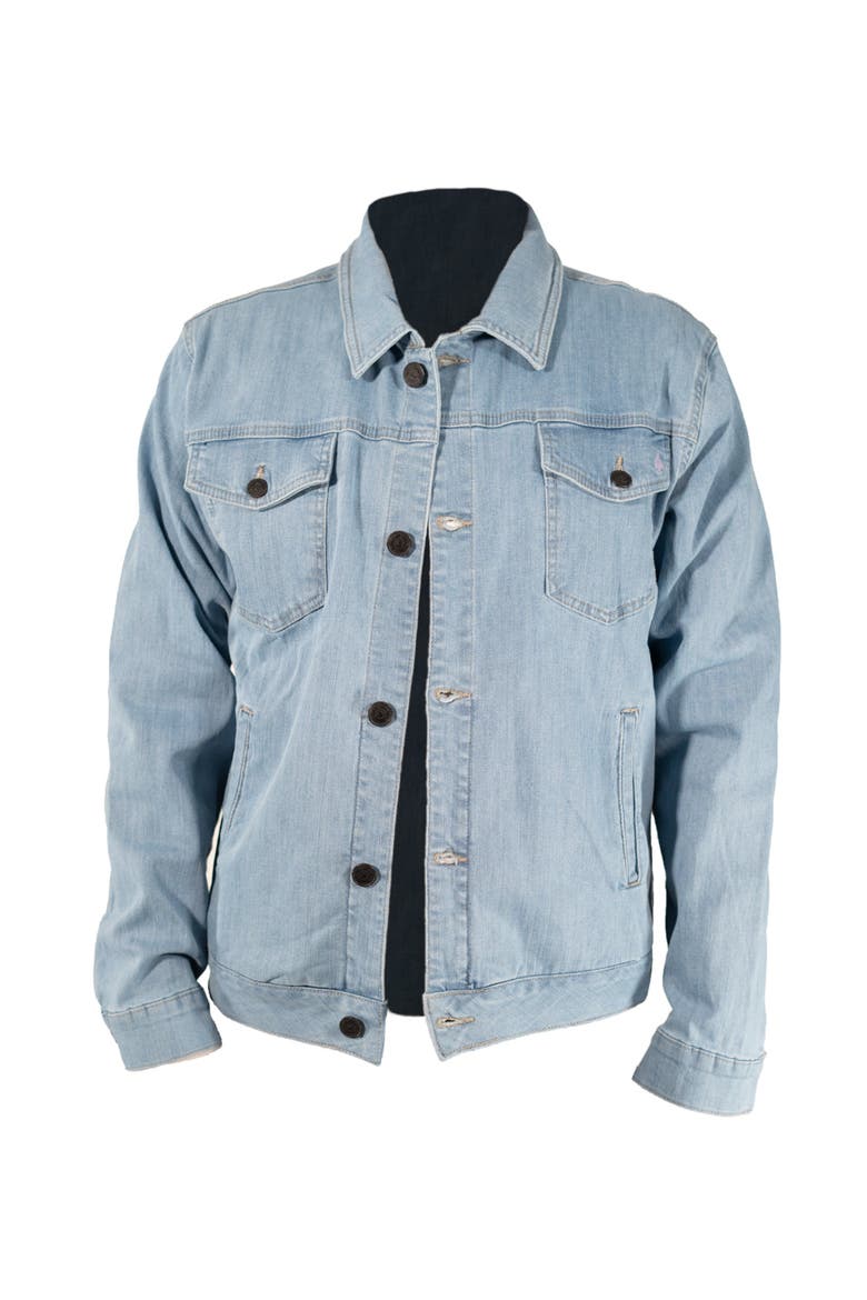 Denim Jacket, Main, color, Iced Blue