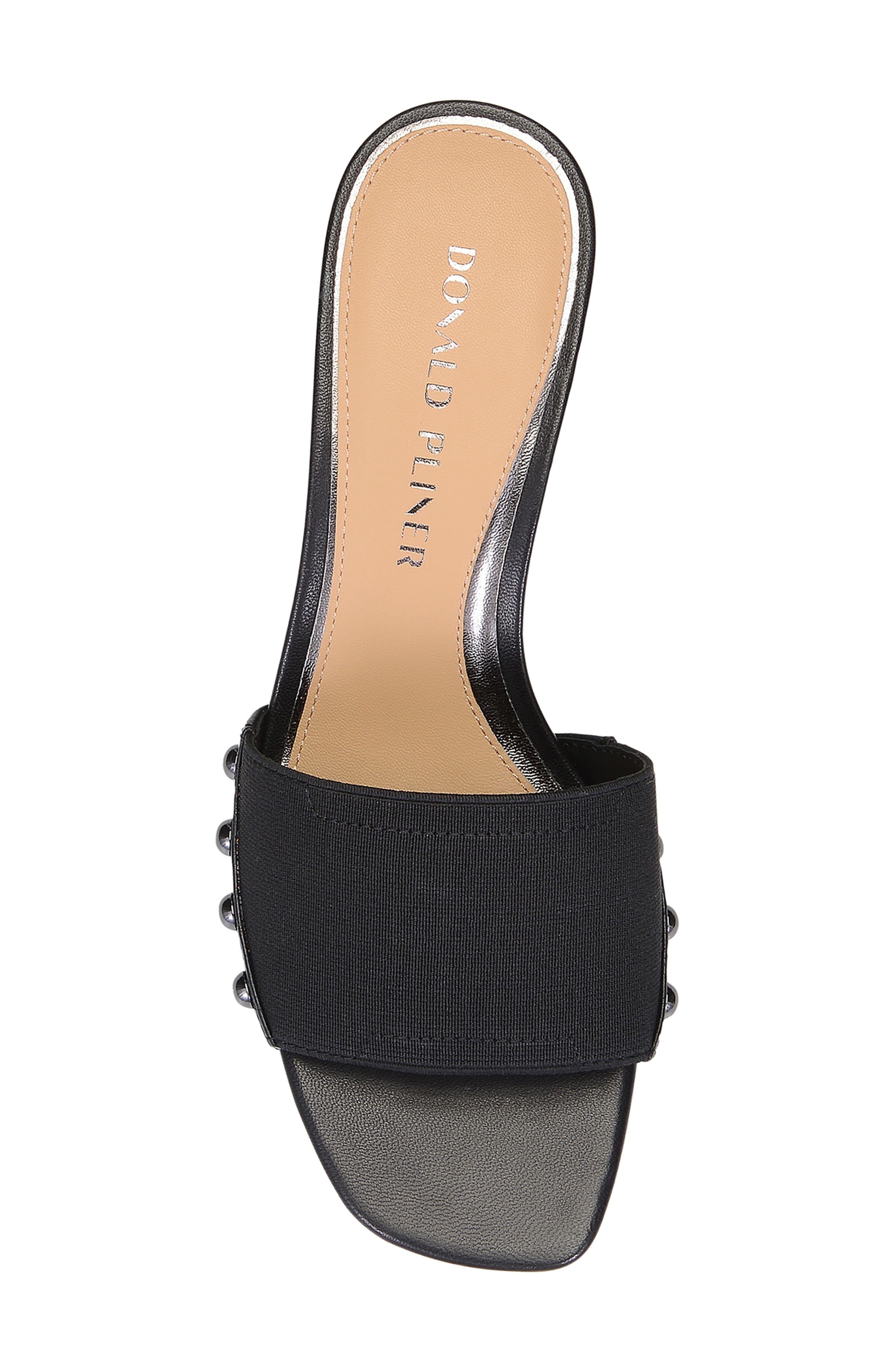 Colete Slide Sandal, Alternate, color, BLACK FABRIC