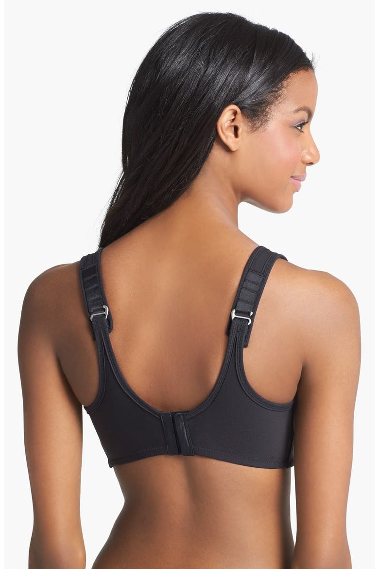 Donna Karan Intimates '35137' Underwire Sports Bra, Alternate, color, BLACK