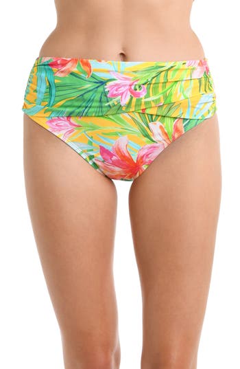 La Blanca Calypso Mid Rise Bikini Bottoms