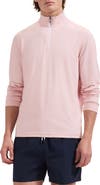 Bugatchi Mélange Quarter Zip Pullover