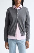 Hommegirls Wool Crewneck Cardigan