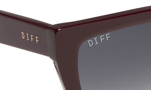 Diff Amara 54mm Square Sunglasses In Brown