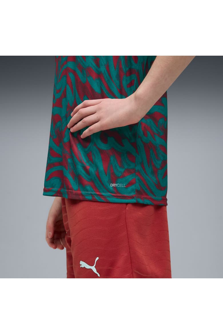 Youth Puma Red Portugal National Team Pre-Match Jersey, Alternate, color, Red