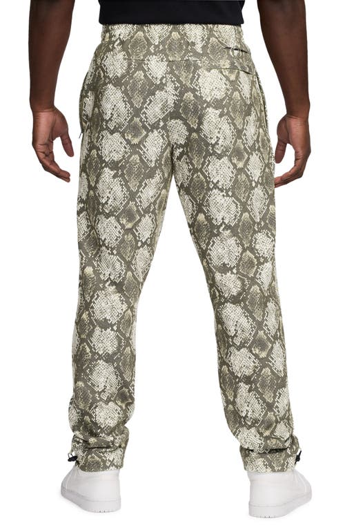 Nike Jordan Snake Print Dri-fit Fleece Sweatpants In Multi
