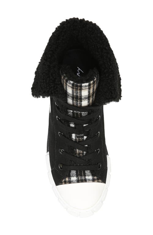 Circus Ny By Sam Edelman Circus By Sam Edelman Sophi Faux Fur Sneaker In Black Multi