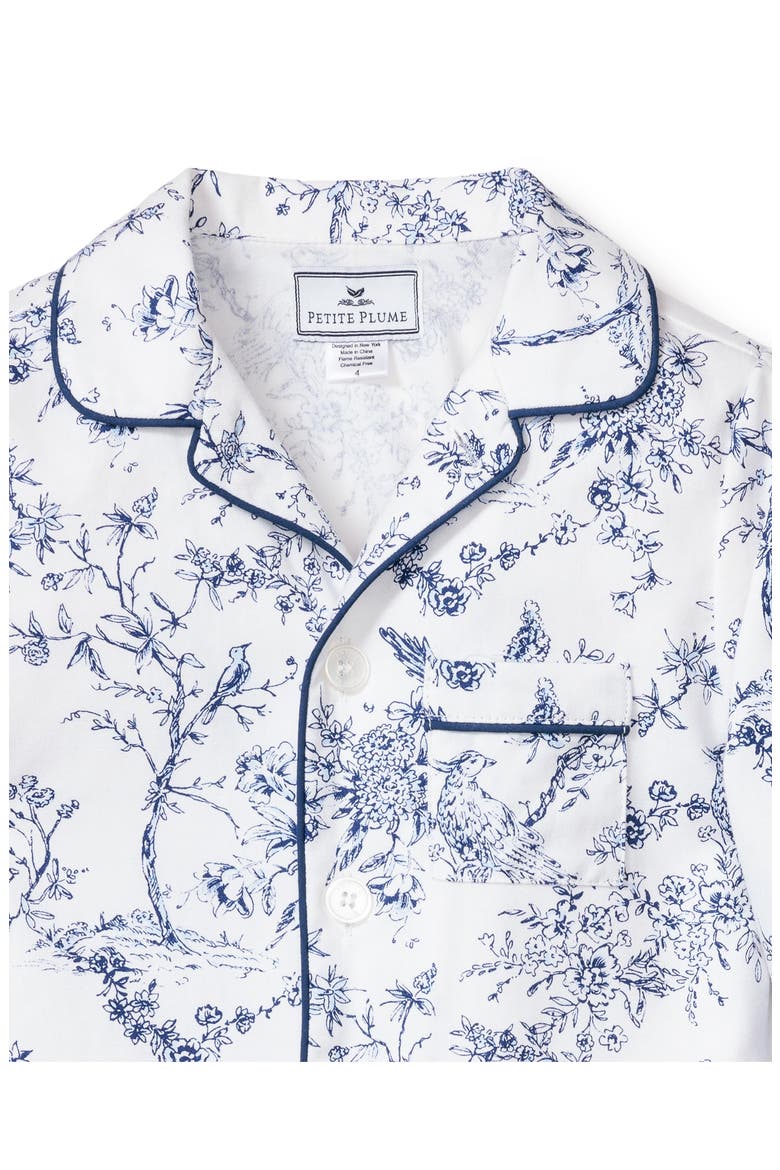 Timeless Toile Pajamas, Alternate, color, WHITE