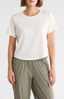 Mesh Cropped Boxy Top