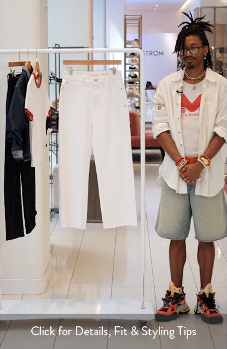 ICN High Waist Crop Wide Leg Jeans, sales video thumbnail