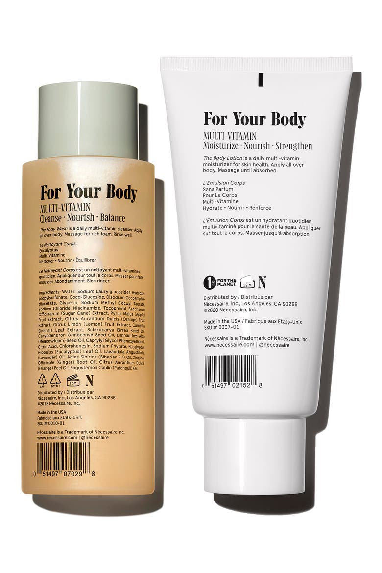Body Wash & Body Lotion Set $50 Value, Alternate, color, NO COLOR