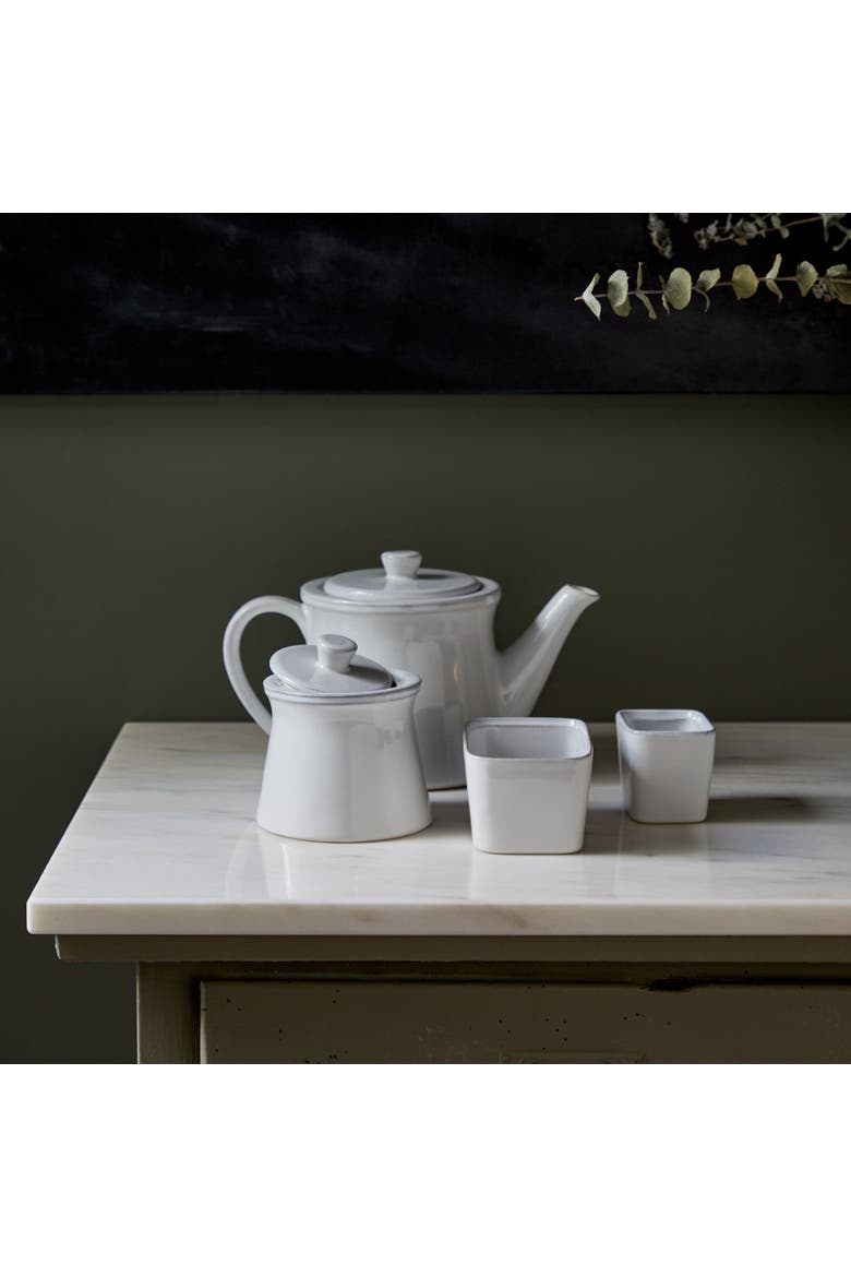 Friso Sugar bowl, Alternate, color, White
