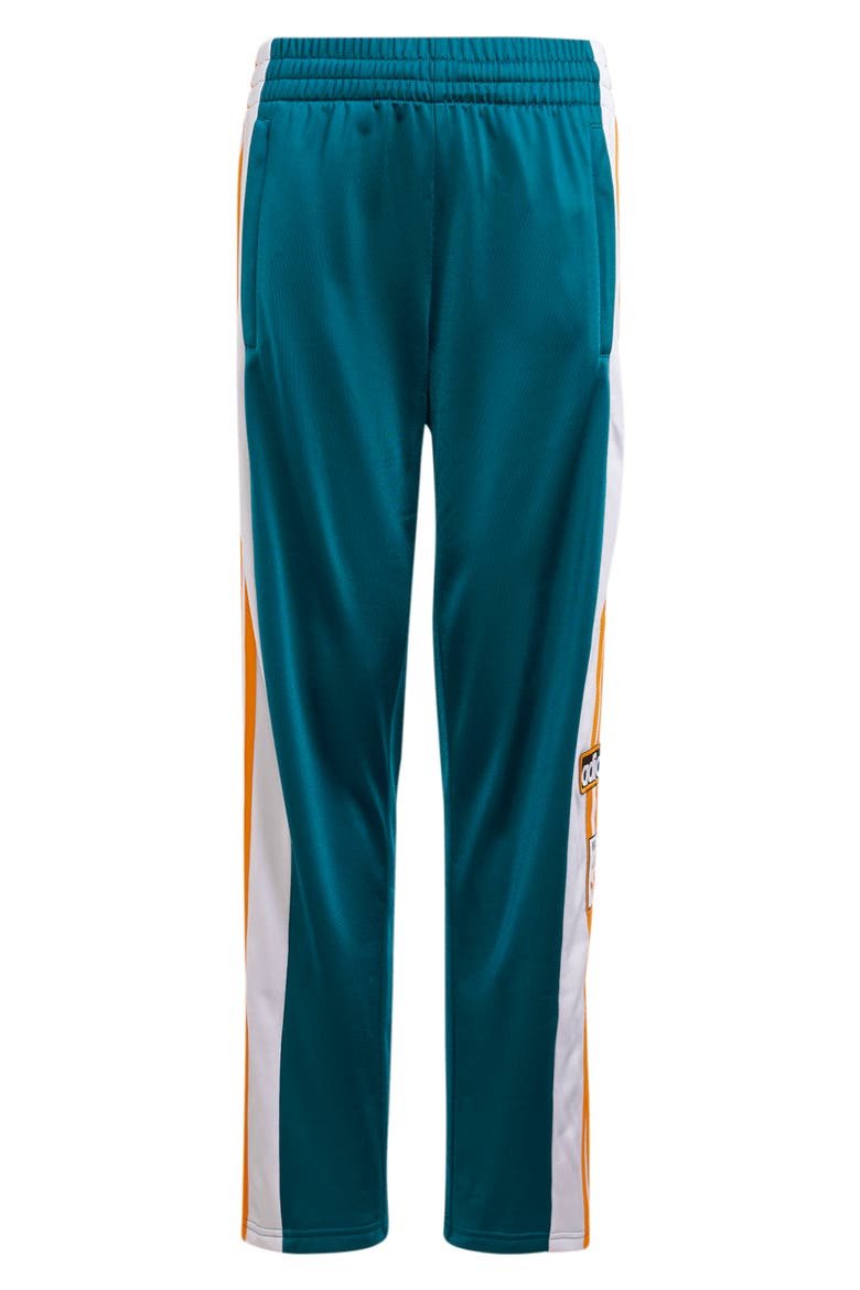 Kids' Adibreak Recycled Polyester Track Pants, Main, color, LEGACY TEAL