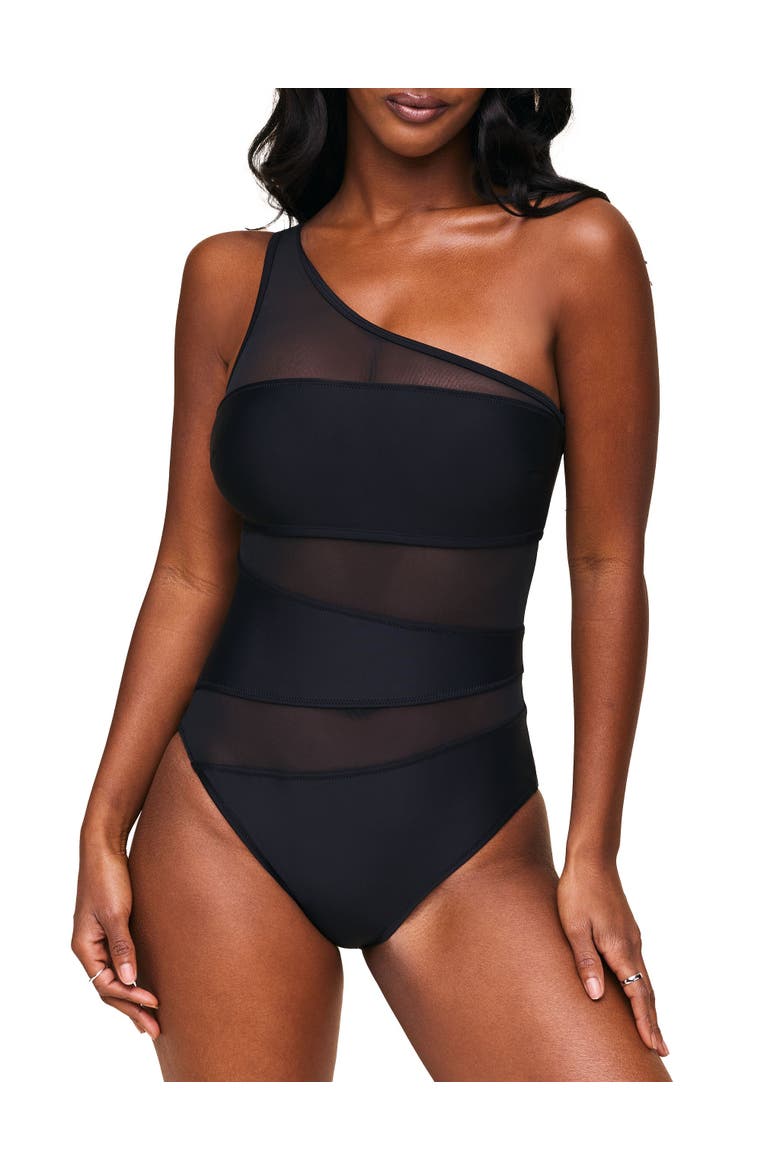 Kimora Swimwear One Piece, Main, color, Black