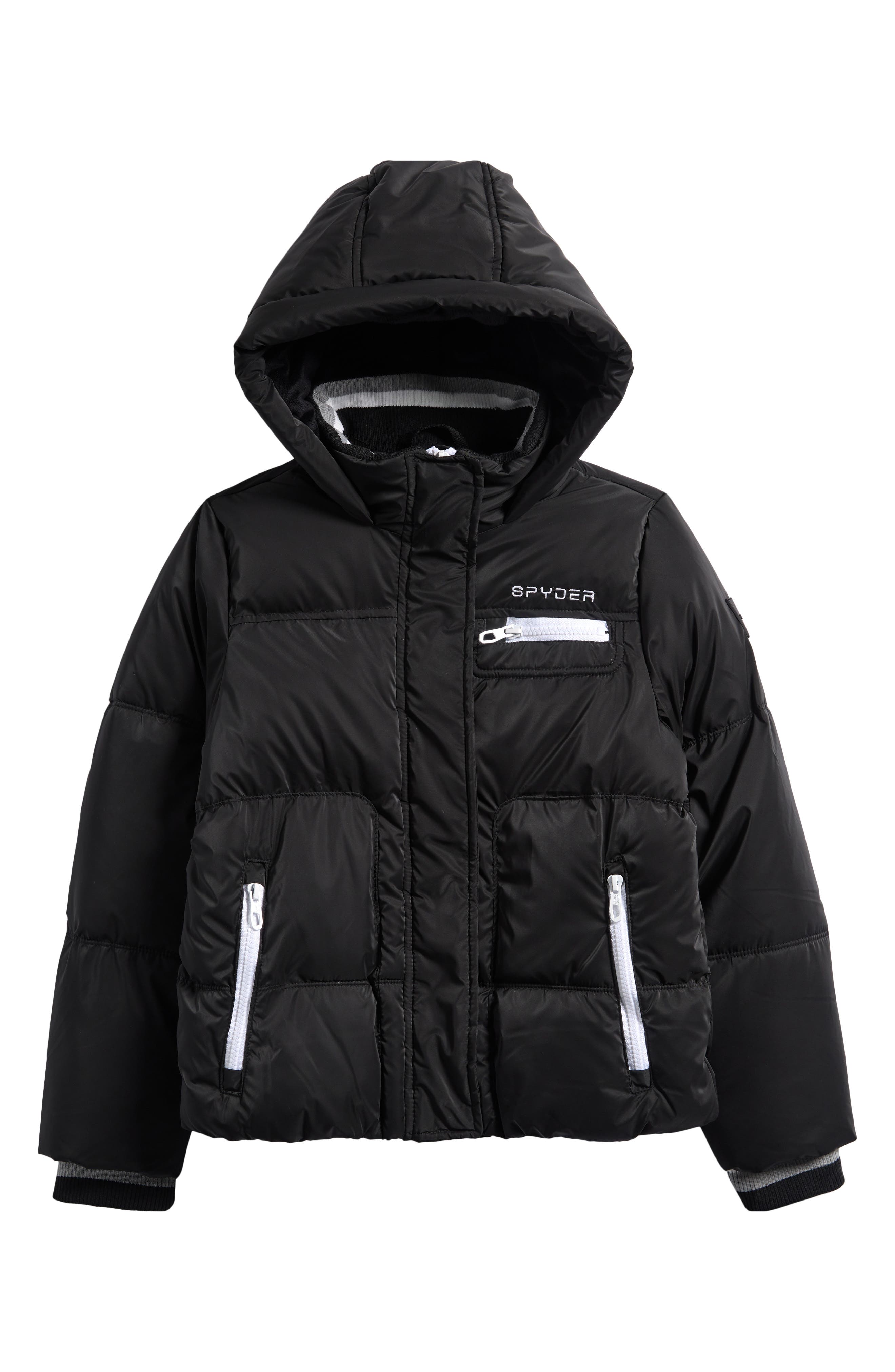 Spyder Kids' Hooded Puffer Jacket