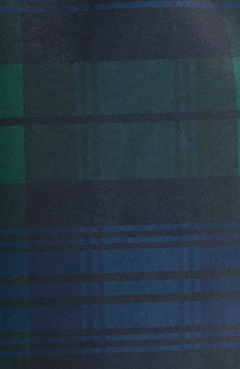 Damson Madder Liu Water Resistant Plaid Raincoat, Alternate, color, 