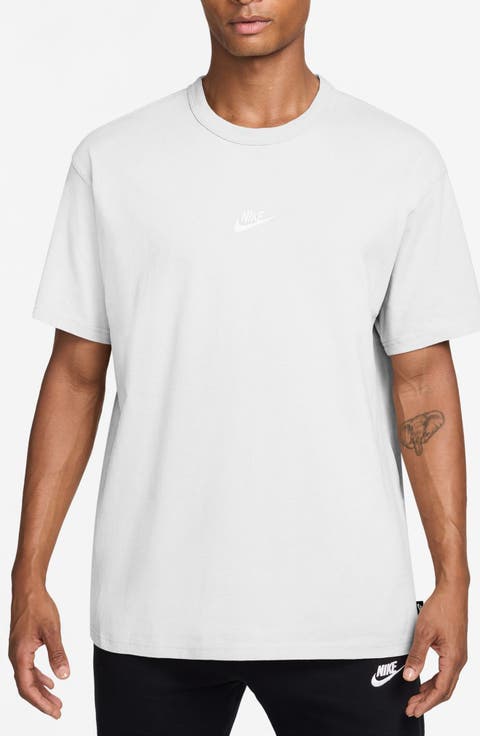 Sportswear Embroidered Swoosh Cotton T-Shirt
