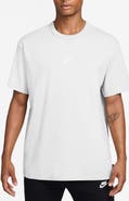 Nike Sportswear Embroidered Swoosh Cotton T-Shirt