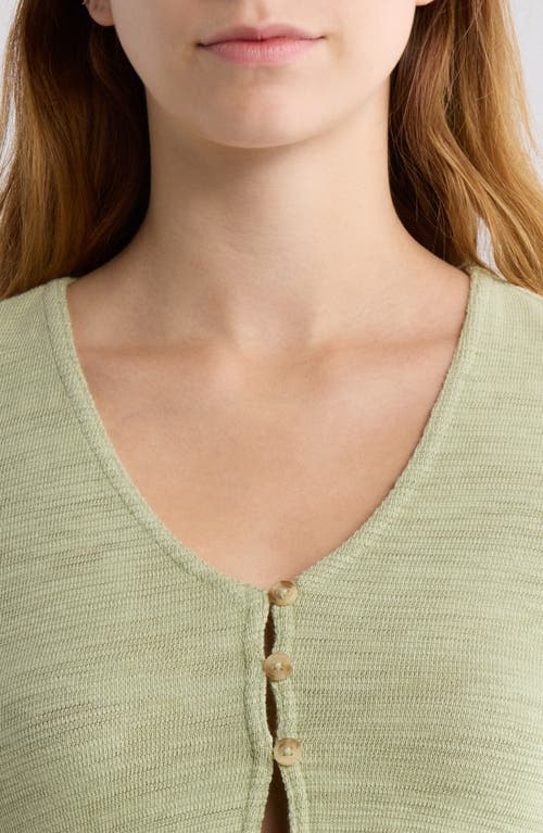 Billabong Bren Sweater Vest In Green