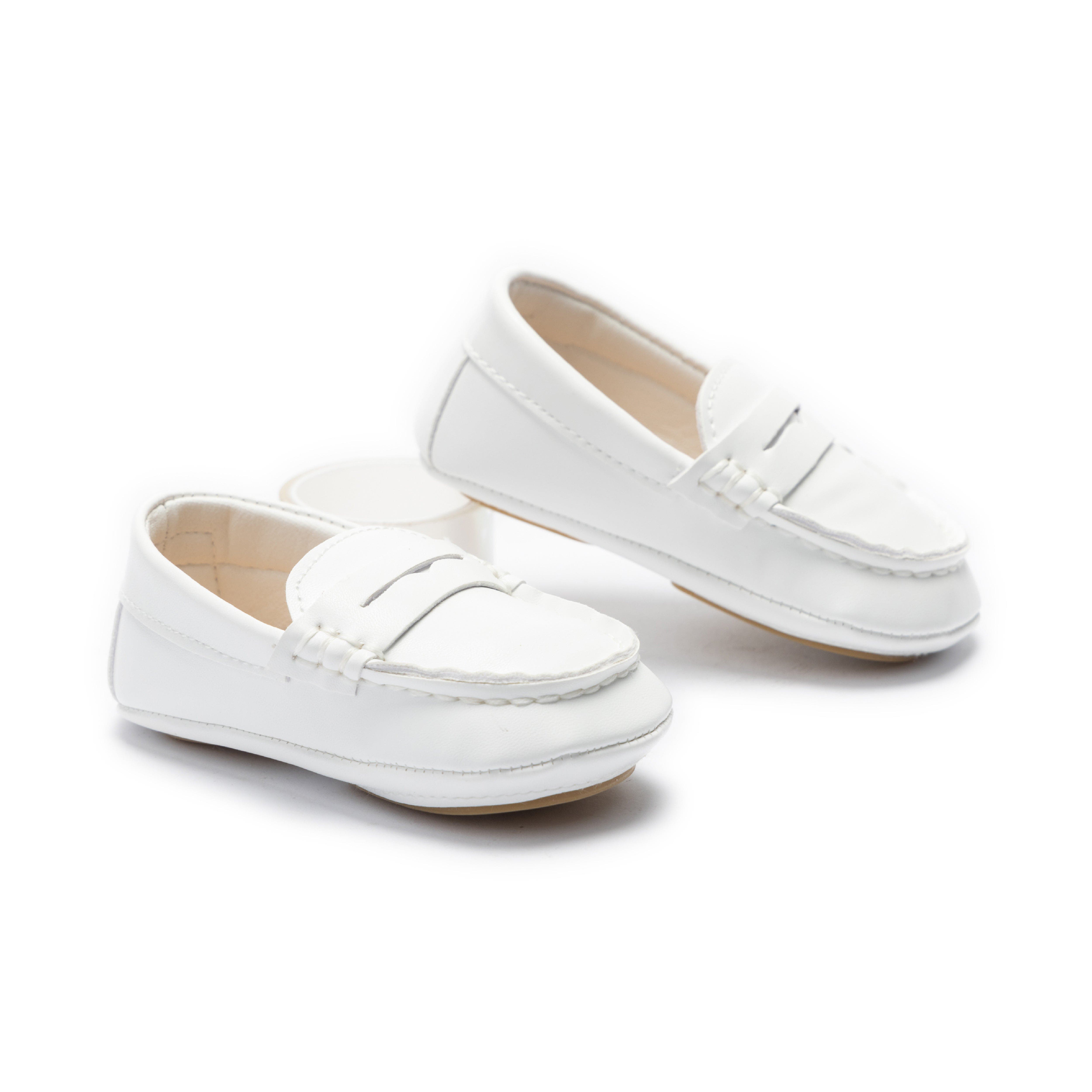 MOUSTACHE Loafer Dress Shoes, Main, color, White