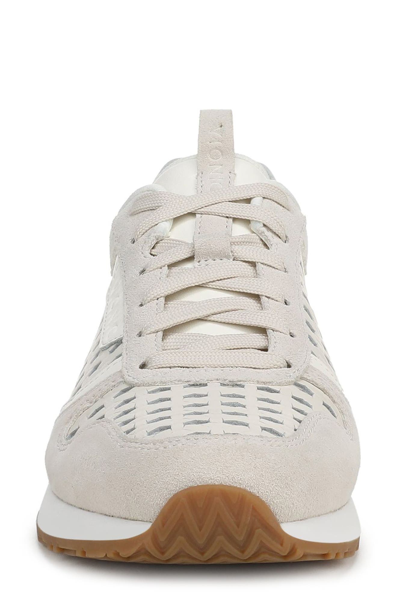 Vionic Monarch Woven Sneaker, Alternate, color, Cream
