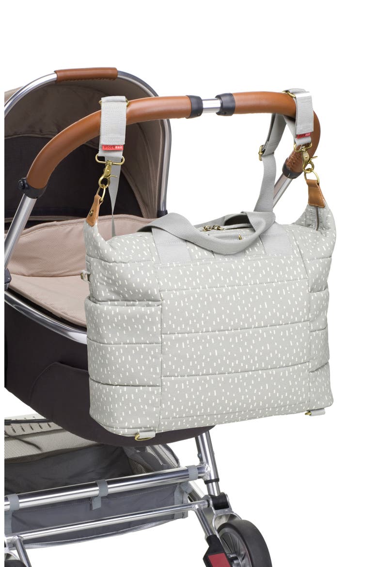 Organic Cotton Diaper Tote, Alternate, color, GREY