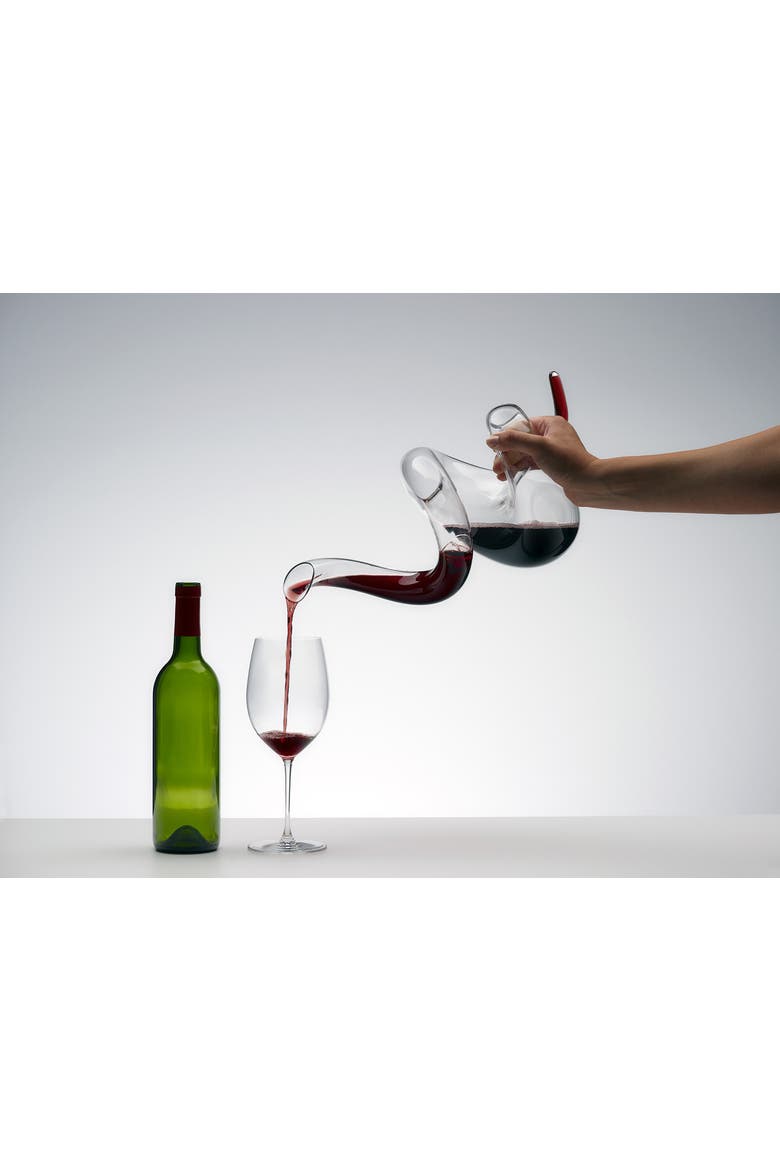 Boa Decanter, Alternate, color, Clear