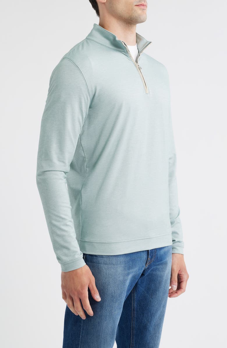 Peter Millar Crown Crafted Albatross Quarter Zip, Alternate, color, Sherwood