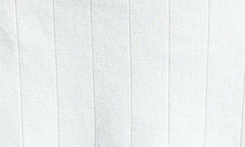 Skims Drop Needle Pointelle Miniskirt In Frost